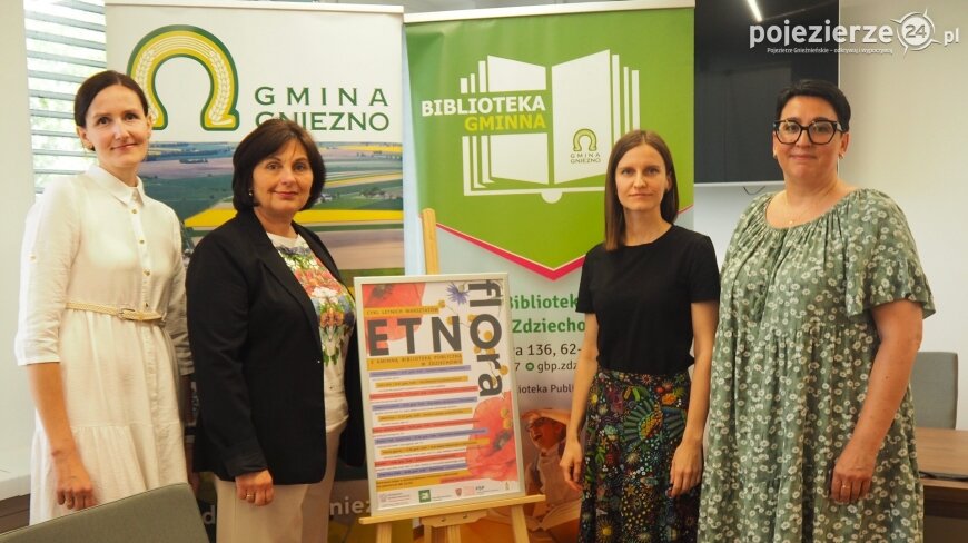 Gminna Biblioteka Publiczna w Zdziechowie z dofinansowaniem projektu edukacyjnego ETNOflora