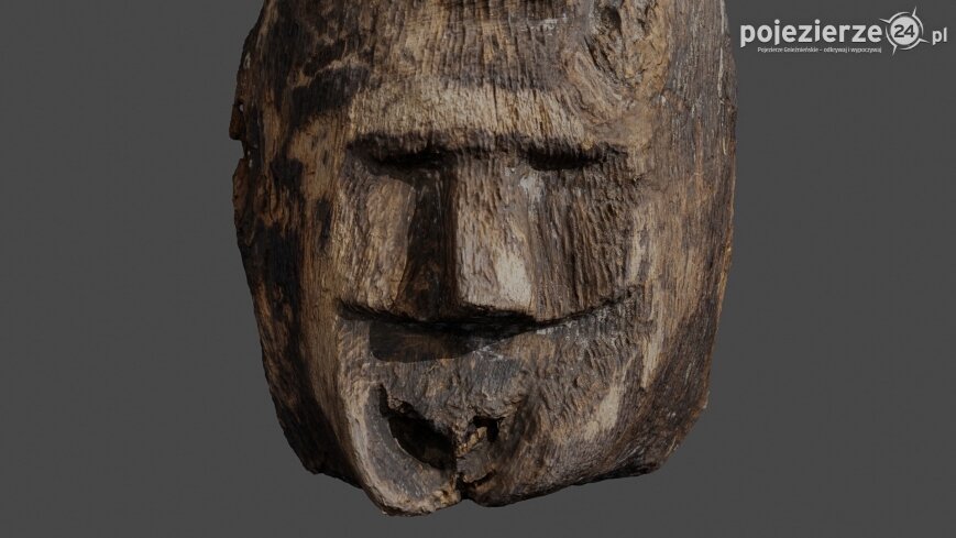 Archeologiczna sensacja! Tajemnicza twarz z Jeziora Lednica. Ślad duchowości Słowian czy magiczny strażnik grodu?