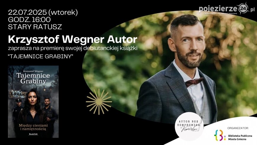 Zapraszamy na spotkanie autorskie z Krzysztofem Wegnerem