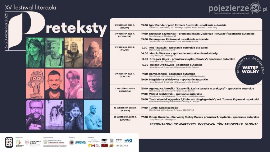„Preteksty” – festiwal literacki już po raz piętnasty!