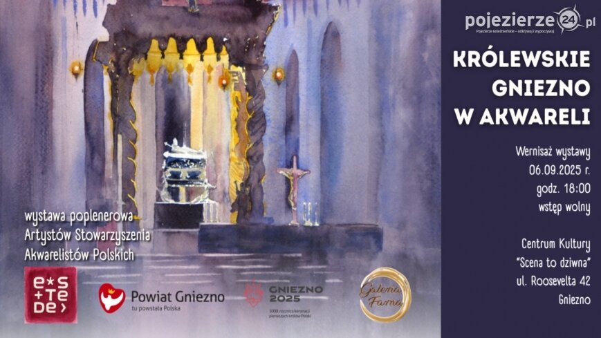 „Królewskie Gniezno w akwareli”