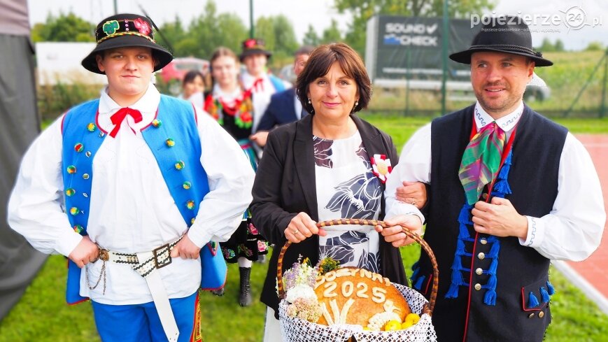Nieco deszczowe, lecz bardzo udane Dożynki Gminy Gniezno