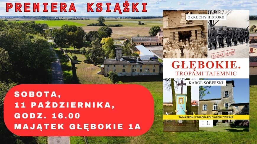 Zapraszamy na premierę książki „Głębokie. Tropami tajemnic”!
