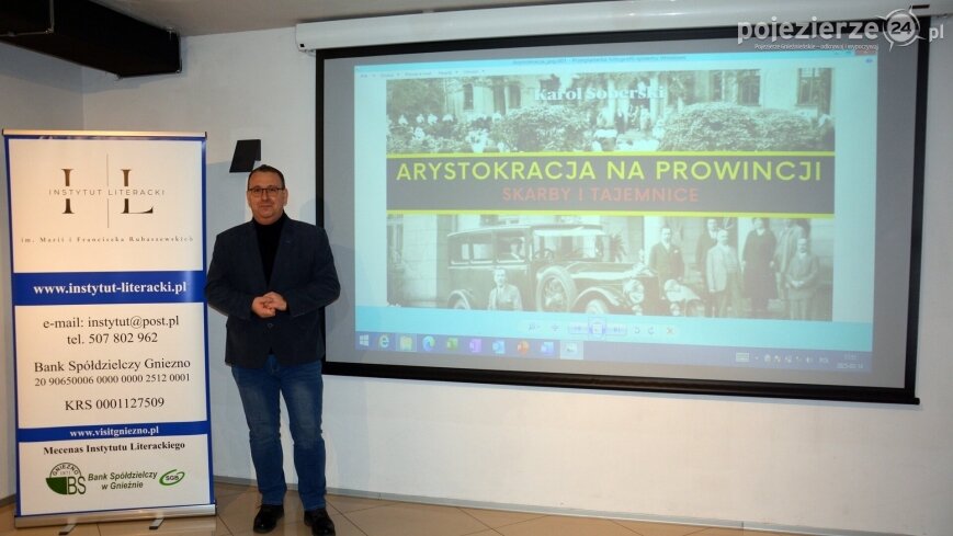 „Arystokracja na prowincji” – zapraszamy na spotkanie z pisarzem Karolem Soberskim