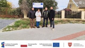 Ścieżka rowerowa z Osińca do Szczytnik Duchownych wybudowana