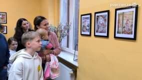 „Skok w dobrą książkę” – wernisaż ilustracji Anny Wojtczak
