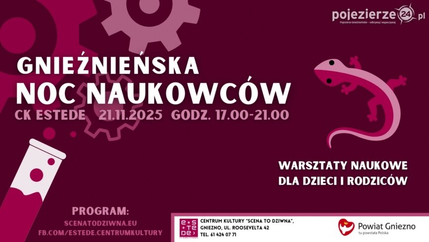 Gnieźnieńska Noc Naukowców już wkrótce!