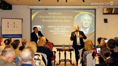 Karol Strasburger podbił serca publiczności w pałacu w Rybieńcu!