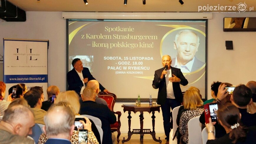 Karol Strasburger podbił serca publiczności w pałacu w Rybieńcu!