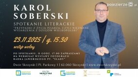 Dotknąć historii – spotkanie w Skrzynkach z pisarzem Karolem Soberskim