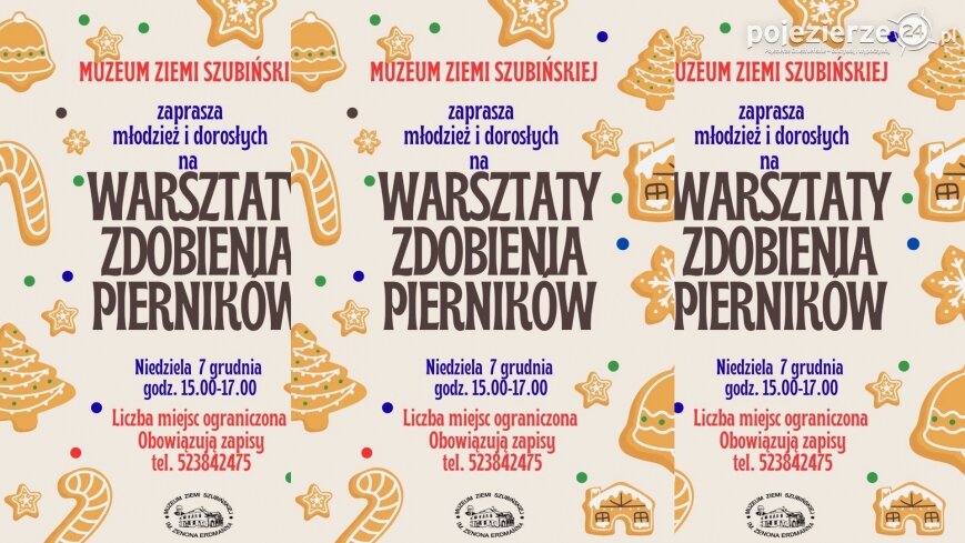 Warsztaty zdobienia pierników w Szubinie