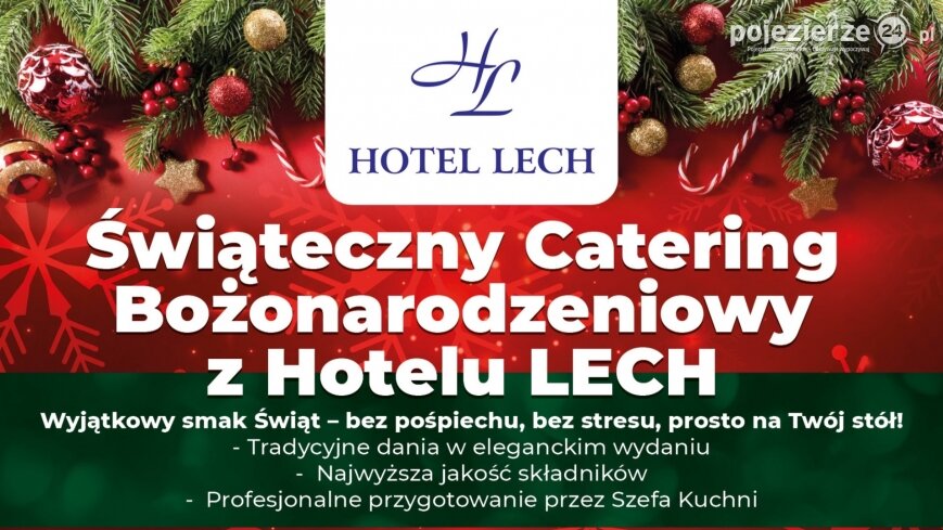 Zaproś magię świąt na swój stół – z cateringiem z Hotelu Lech to proste!