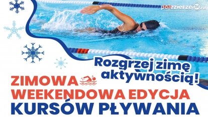 Rozgrzej zimę aktywnością na weekendowych kursach pływania w GOSiR!
