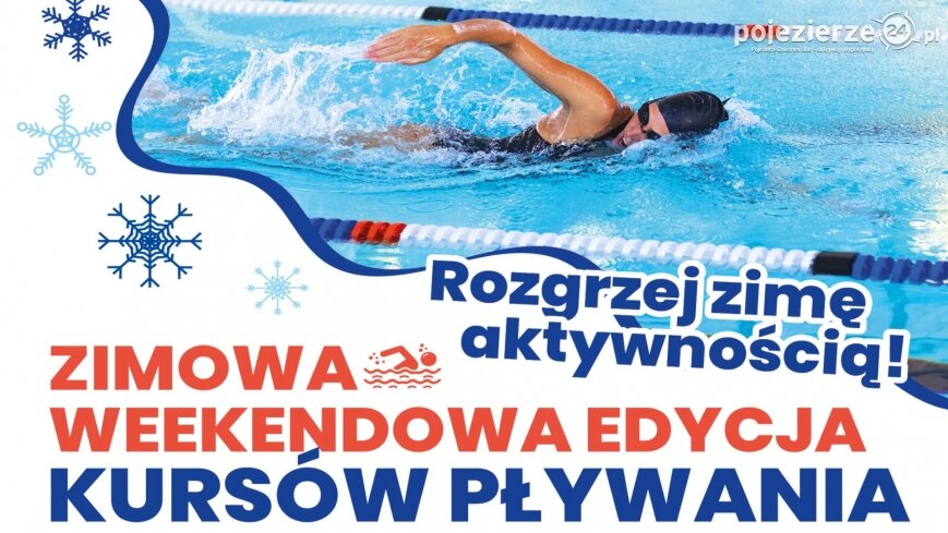 Rozgrzej zimę aktywnością na weekendowych kursach pływania w GOSiR!