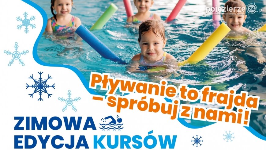 Pierwsze pływackie przygody na kursach pływania dla maluchów w GOSiR!