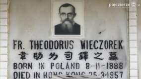 Przy grobie ojca Teodora Wieczorka w Hongkongu