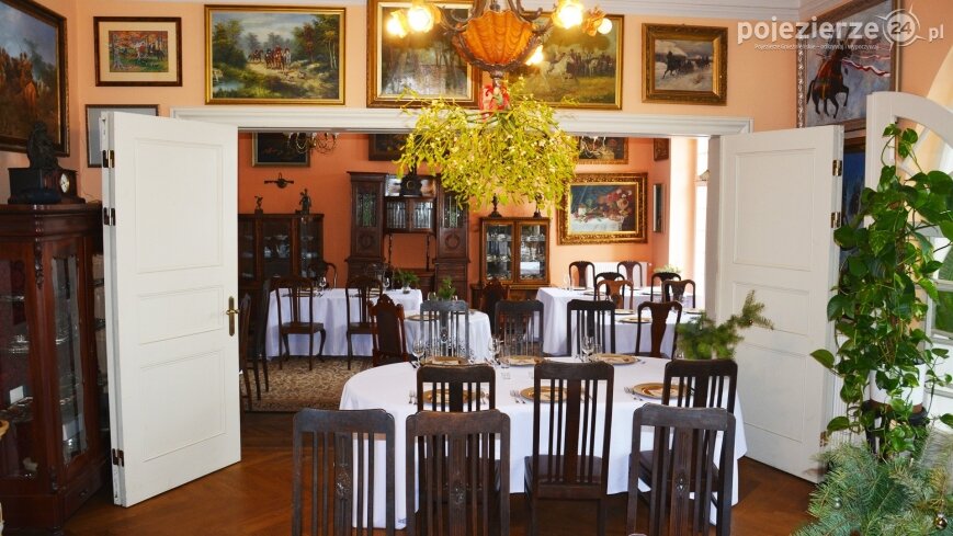 Pałac w Rybieńcu zaprasza do Restauracji Ziemiańskiej!