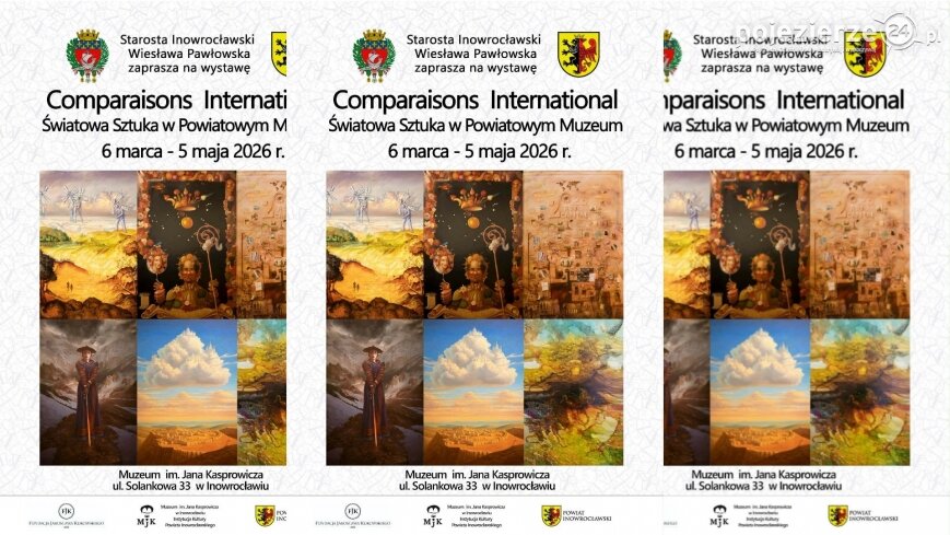 Comparaisons International – Światowa Sztuka w Inowrocławiu!