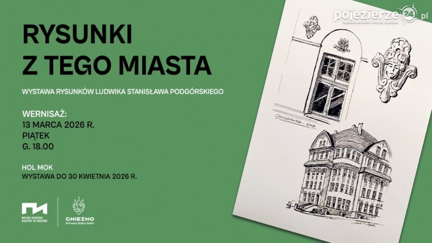 „Rysunki z Tego Miasta” – niezwykła wystawa w MOK-u