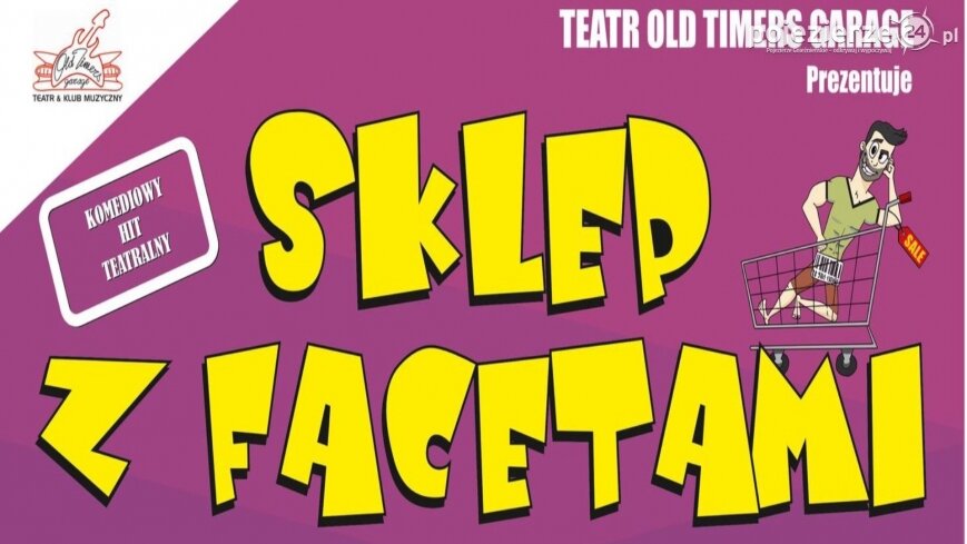 „Sklep z facetami” – spektakl komediowy w Strzelnie