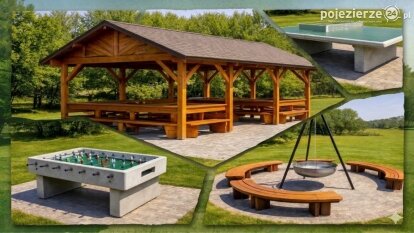 W Mącznikach stanie wiata z ławkami i stołami wraz z miejscem do rekreacji 