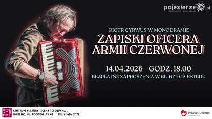 „Zapiski oficera armii czerwonej” – monodram Piotra Cyrwusa