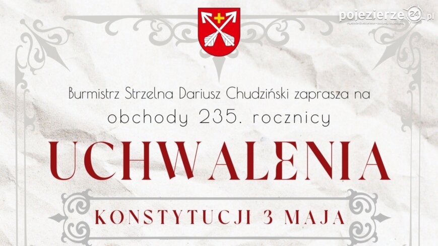 W Strzelnie będą świętować rocznicę uchwalenia Konstytucji 3 Maja