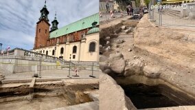 15 tysięcy zabytków i relikty grodu. Wyjątkowe odkrycia w centrum Gniezna