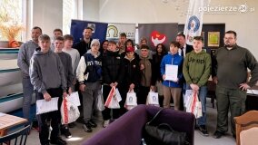 Młodzież z gminy Gniezno zdała kurs na Kartę Wędkarską