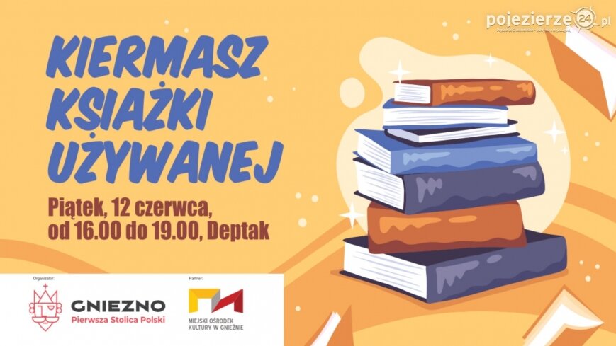 Kiermasz Książki Używanej już 12 czerwca!