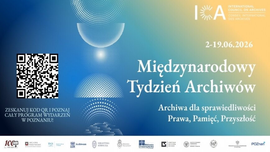 Zapraszamy na Międzynarodowy Tydzień Archiwów!