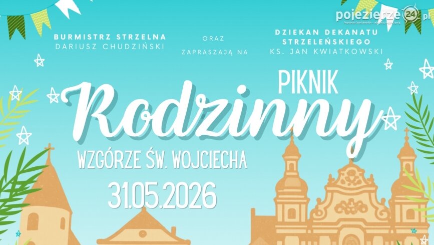 Piknik Rodzinny na Wzgórzu Św. Wojciecha w Strzelnie