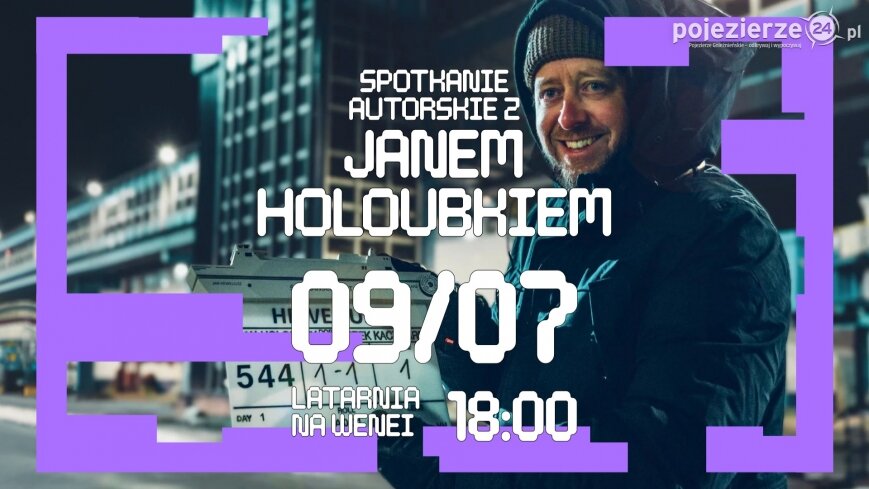 Jan Holoubek w Latarani na Wenei – lipcowe spotkanie z reżyserem „Heweliusza” i „Wielkiej wody”