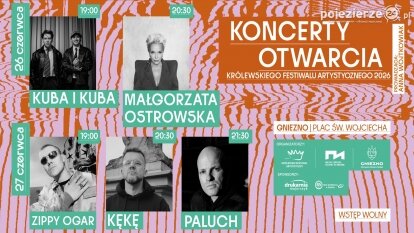 Królewskie Lato rozpoczyna się w Gnieźnie. Przed nami Koncerty Otwarcia i dwa miesiące pełne kultury