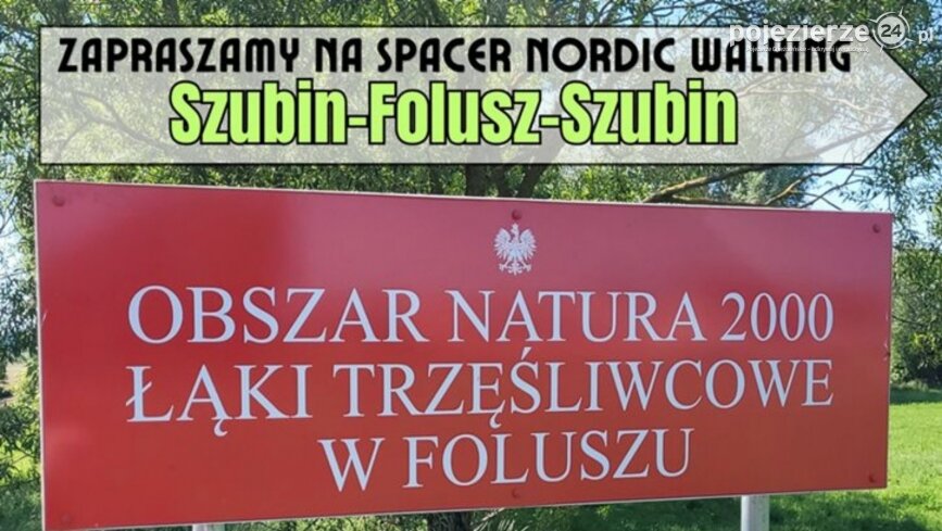 Spacer wśród łąk na Folusz
