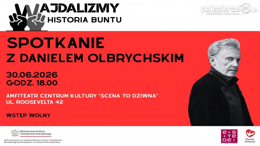 „Wajdalizmy. Historia buntu” – spotkanie z Danielem Olbrychskim w CK eSTeDe