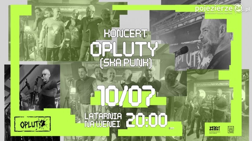 SKA PUNK w Latarni na Wenei: koncert zespołu Opluty!