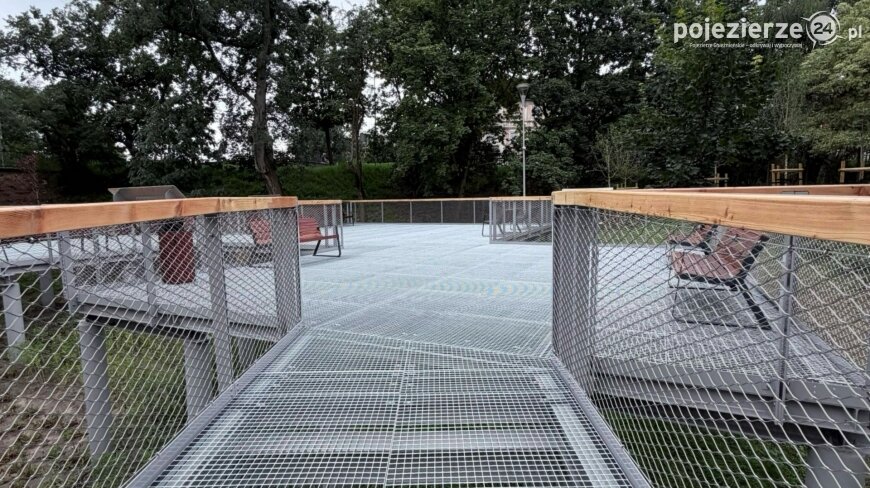 Nowy park kieszonkowy przy ul. Dworcowej i Kościuszki już otwarty