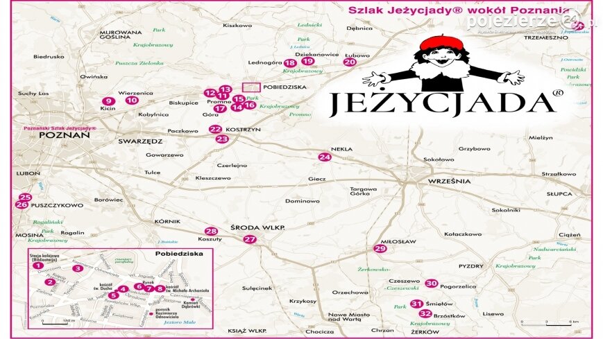 Szlak Jeżycjady® – nowa literacka trasa turystyczna w Wielkopolsce