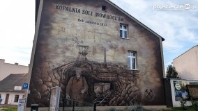 Dwa duże murale upamiętniły historię Inowrocławia