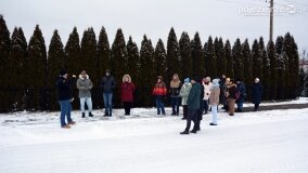 Poznali tajemnice Głębokiego... Niezwykła wędrówka w zimowej aurze - zdjęcie 29