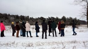 Poznali tajemnice Głębokiego... Niezwykła wędrówka w zimowej aurze - zdjęcie 22