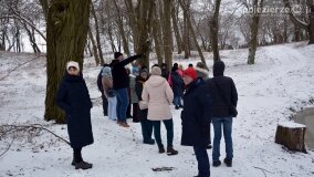 Poznali tajemnice Głębokiego... Niezwykła wędrówka w zimowej aurze - zdjęcie 13