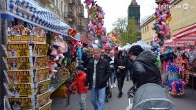 Jarmark Świętowojciechowy odwiedzają tłumy gnieźnian i turystów - zdjęcie 129