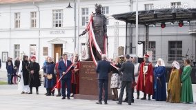 W Rogoźnie odsłonięto pomnik króla Przemysła II - zdjęcie 52