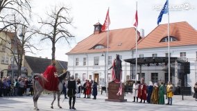 W Rogoźnie odsłonięto pomnik króla Przemysła II - zdjęcie 50