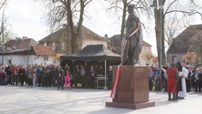 W Rogoźnie odsłonięto pomnik króla Przemysła II - zdjęcie 43