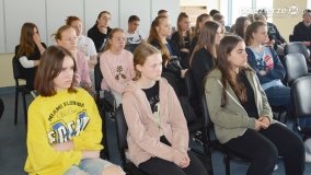 Karol Soberski opowiadał o historii regionu w szkole w Zdziechowie - zdjęcie 27