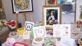 Dzieła tworzone z pasją i sercem! Niecodzienna wystawa w bibliotece w Zdziechowie! - zdjęcie 25