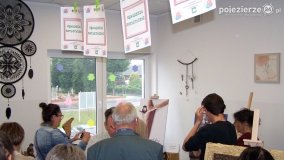 Dzieła tworzone z pasją i sercem! Niecodzienna wystawa w bibliotece w Zdziechowie! - zdjęcie 9